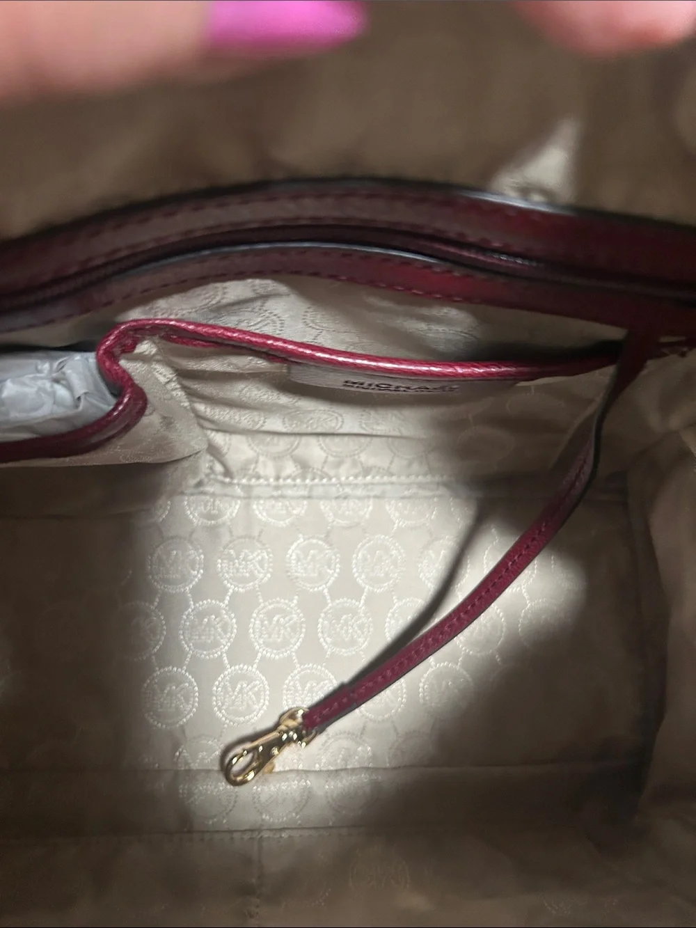 MICHAEL Michael Kors compact leather